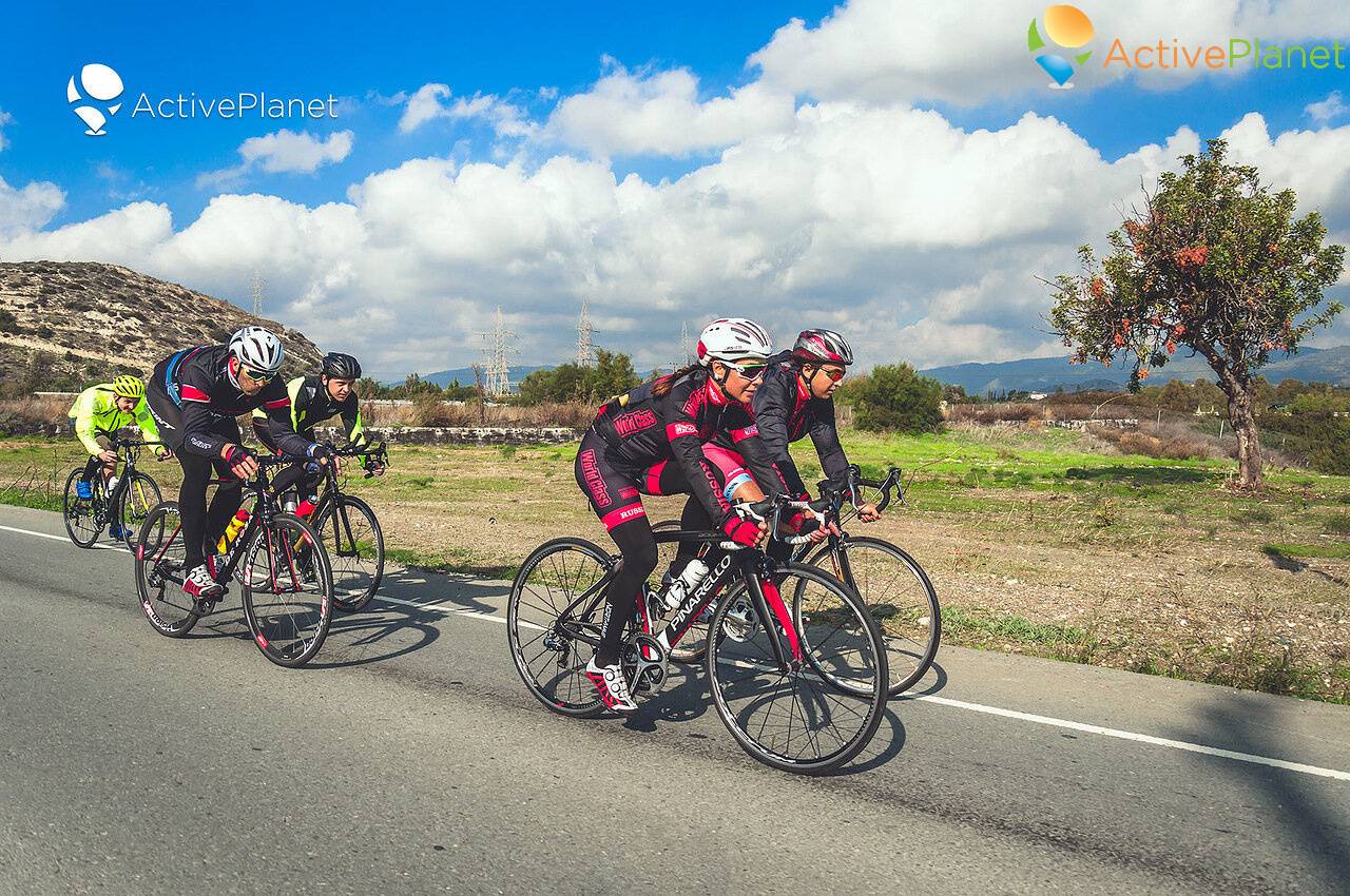 Triathlon gathering in Cyprus